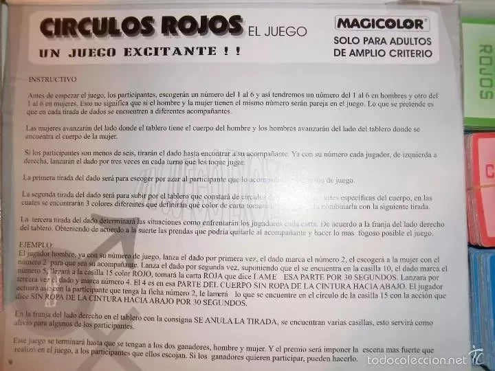 JUEGO DE LOS CIRCULO ROJO