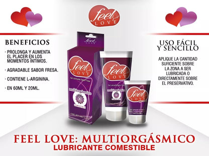 LUBRICANTE MULTIORGASMICO FEEL LOVE