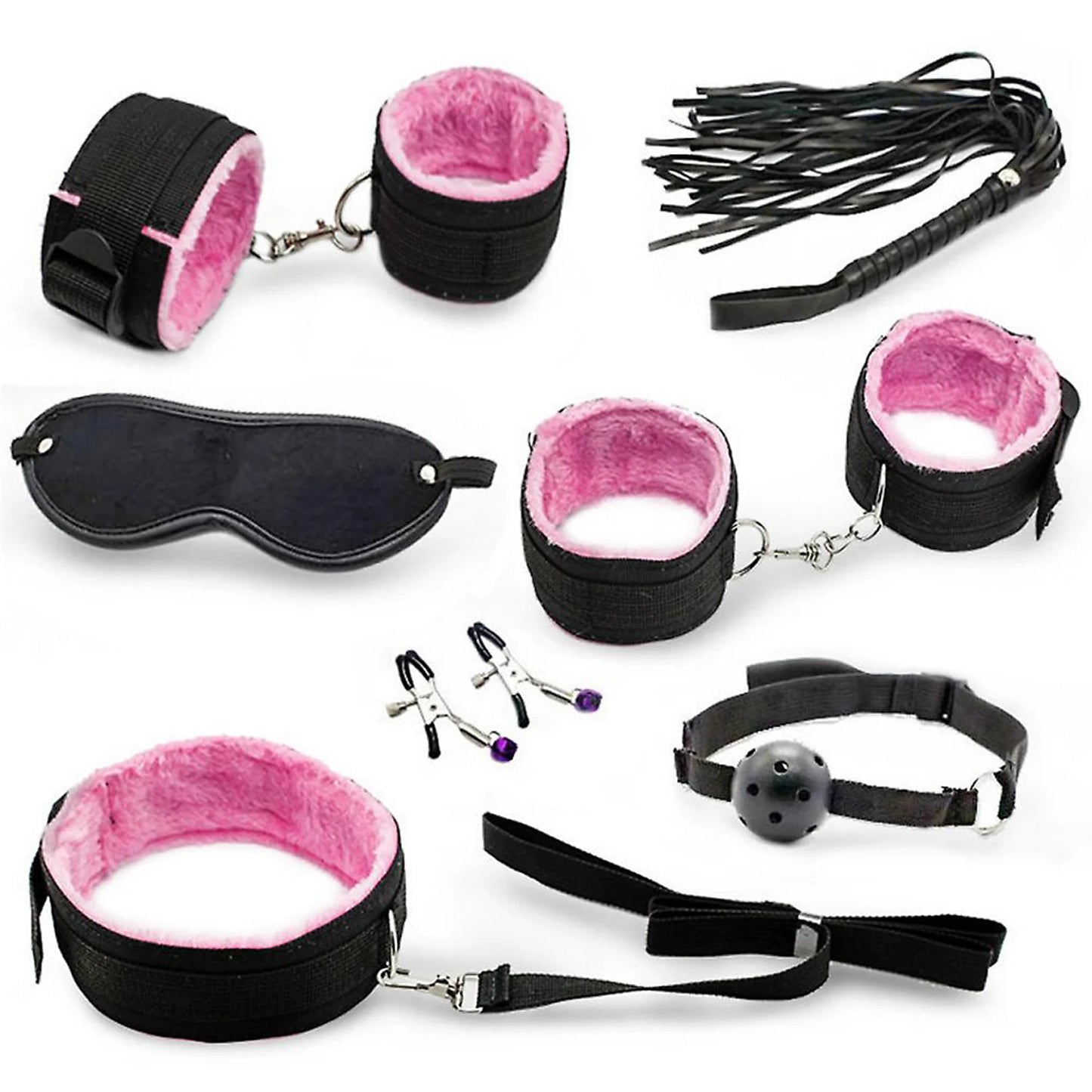 KIT BONDAGE NEGRO / ROSA